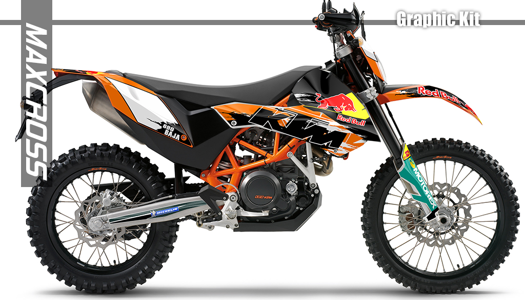 KTM 690 SMCR 690 ENDUROR LC4 2007-2011' REDBULL STYLE